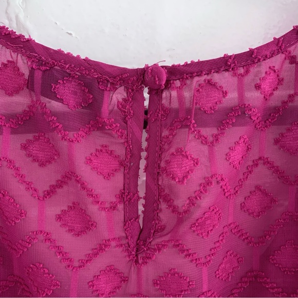 Torrid Sheer Top w/ Flutter Sleeves - Size 1 - Picture 10 of 12